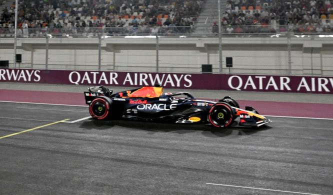 Verstappen crowned champion with second in Qatar sprint as Piastri grabs maiden win