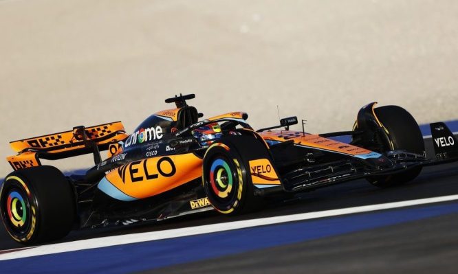 Piastri leads McLaren front row lockout for Sprint