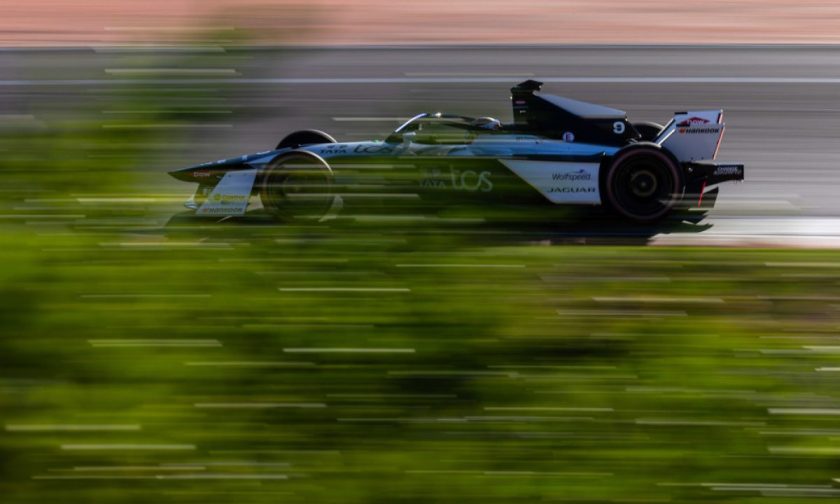 Electrifying Speed Meets Unforeseen Hurdles: Evans Dominates Formula E Testing Amidst Fiery Interruptions