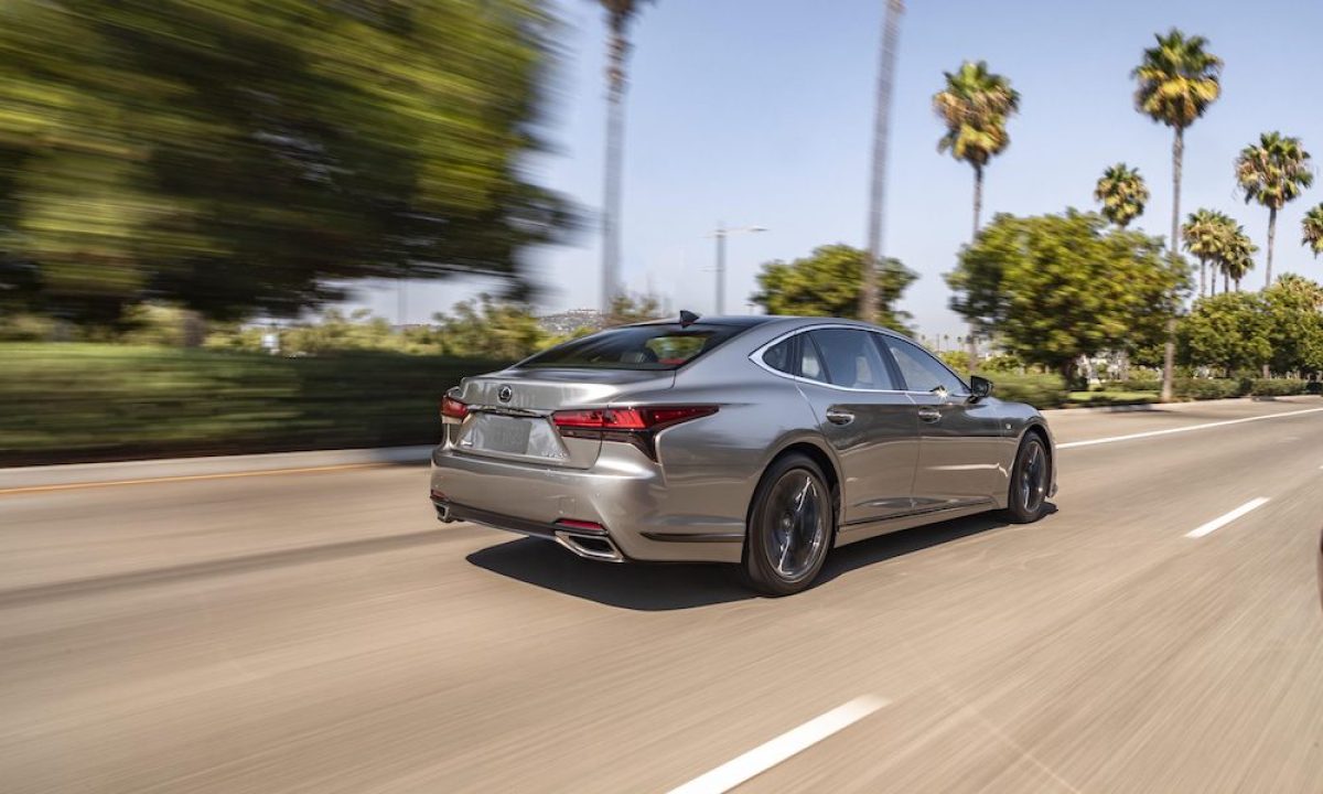 Exquisite Elegance meets Dynamic Performance in the Lexus LS500 F Sport