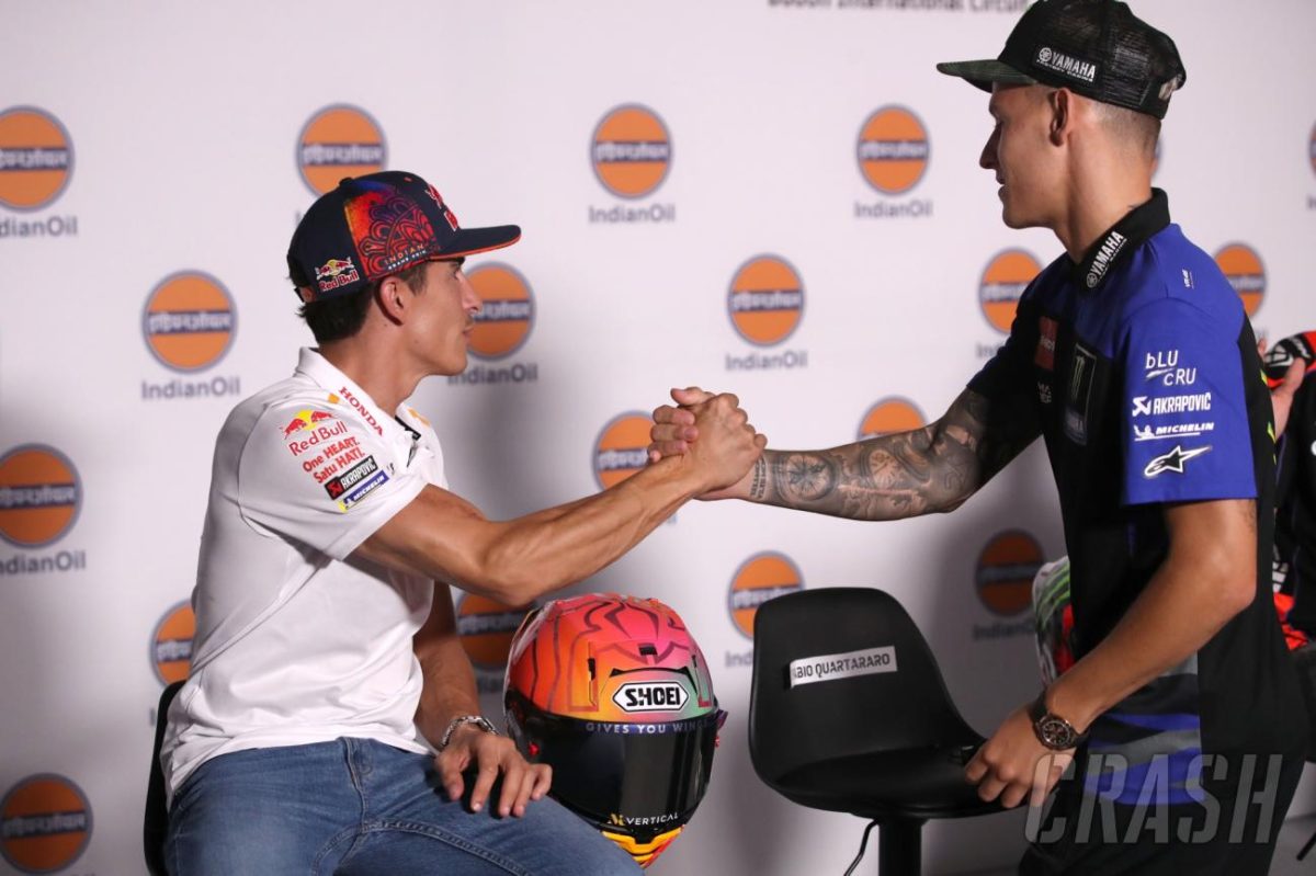 Fabio Quartararo expects fellow MotoGP champion Marc Marquez to ‘make our life super difficult’ on a Ducati next year.