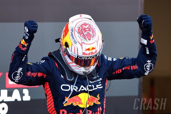 How can Verstappen win the 2023 F1 world championship today?