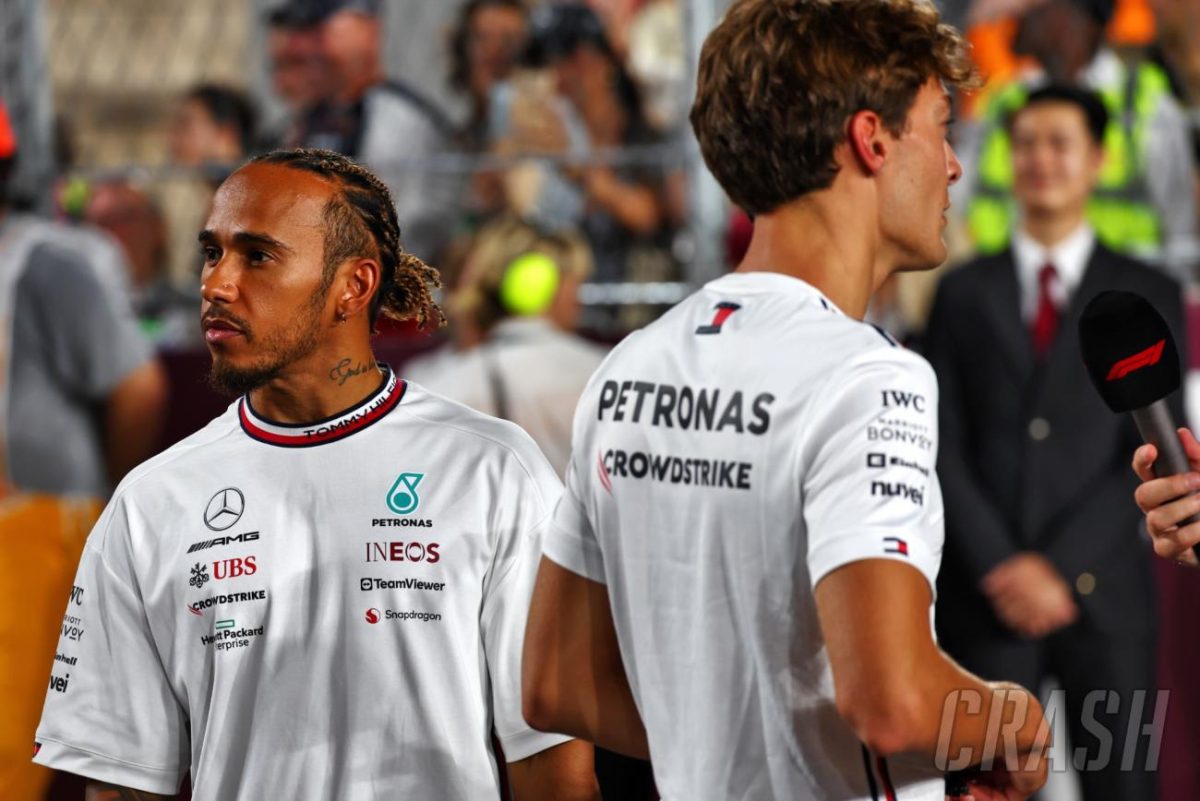 More intra-team fireworks between F1 teammates Lewis Hamilton and George Russell have been predicted because Mercedes have “absolutely no control”
