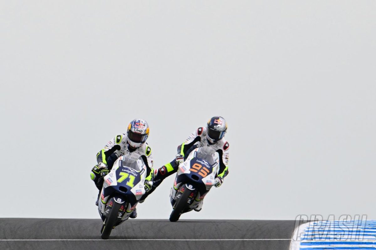 A Thrilling Showcase of Speed and Skill: Unleashing the Roar at the Australian Moto3 Grand Prix Practice Round (3)
