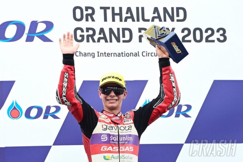 Thrilling Triumph for Alonso in Thailand Moto3 as Sasaki Spins Out
