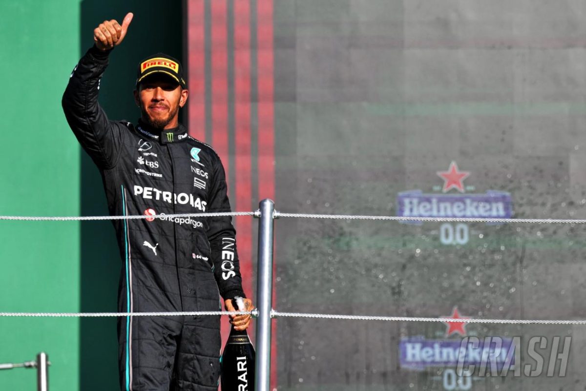 The Battle for P2: Hamilton Reflects on Perez&#8217;s Challenge with Confidence in the Championship-Winning Car