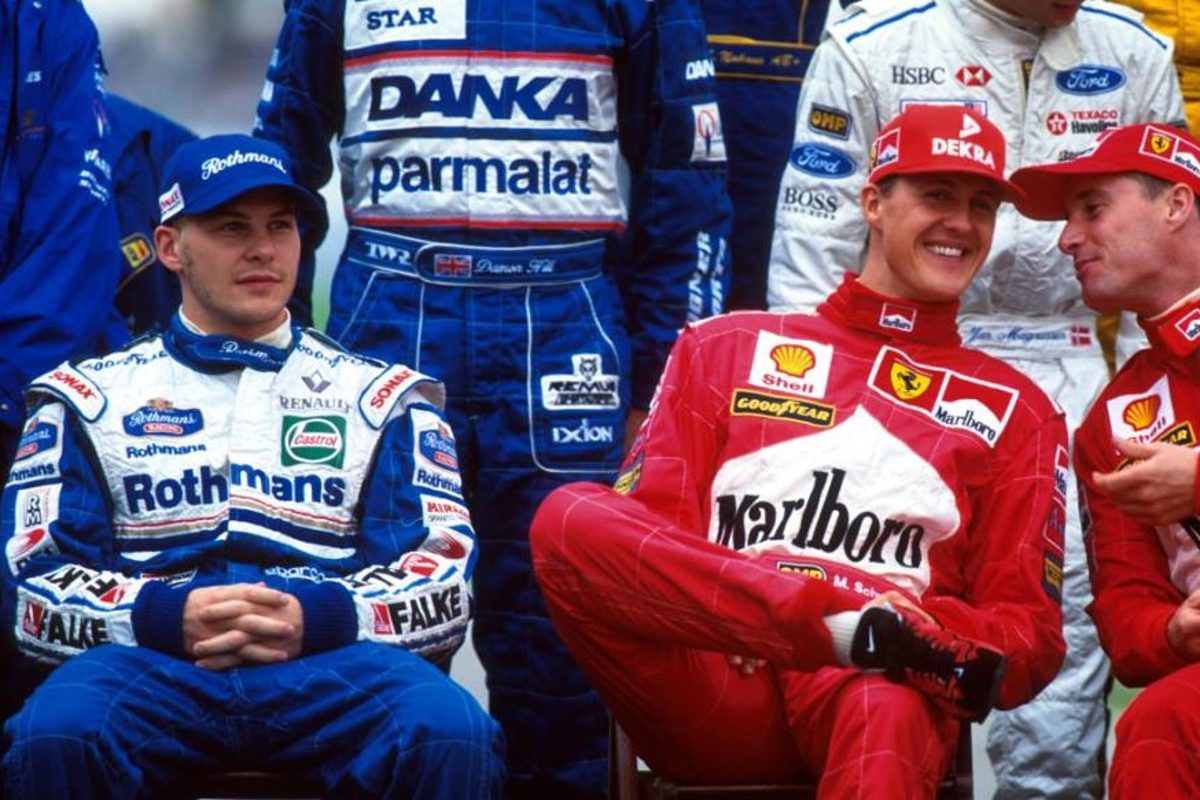 Villeneuve &#8216;always thought&#8217; he would beat Schumacher