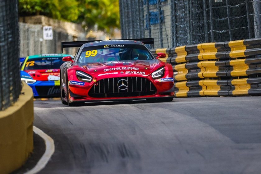 Racing Royalty: Mercedes Dominates FIA GT World Cup in Macau with Powerhouse Team