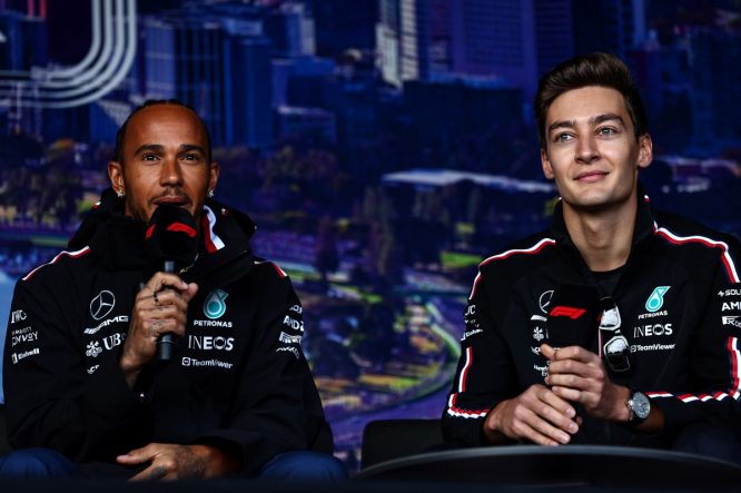 Russell must respect Hamilton status in Mercedes hierarchy – Davidson