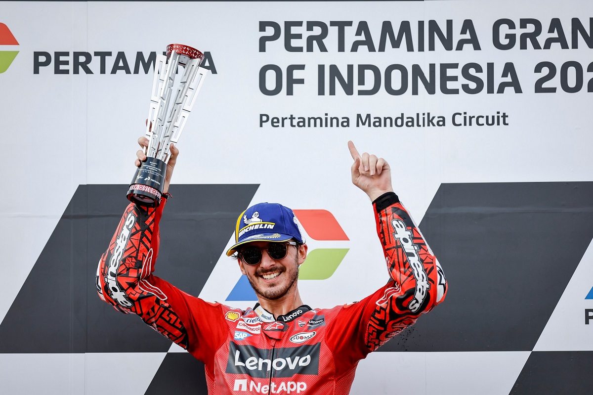 Bagnaia: Surprise Indonesian success “a great moment” for title hopes
