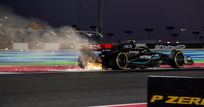 Hamilton searching for Mercedes answers after early Shootout exit