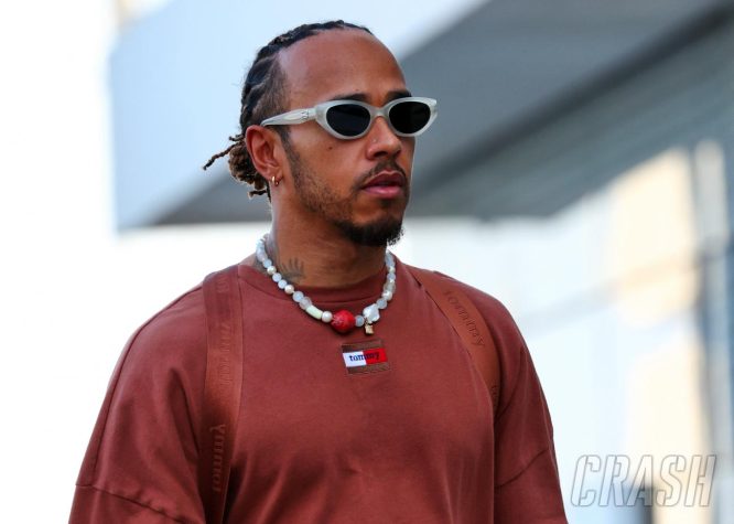 Hamilton hints at &#8220;top secret&#8221; findings after Mercedes factory visit