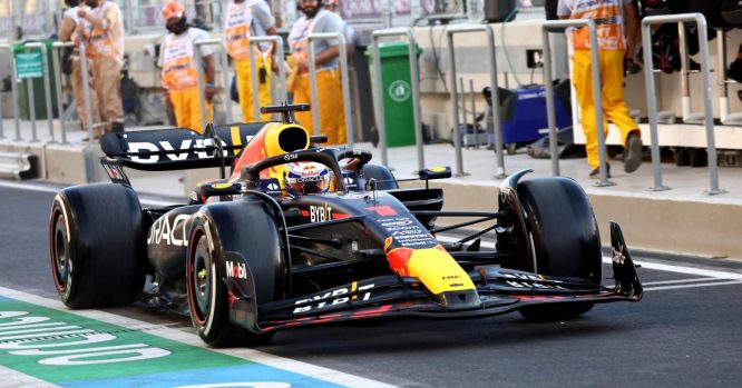 Verstappen leads Qatar practice amid tough track conditions