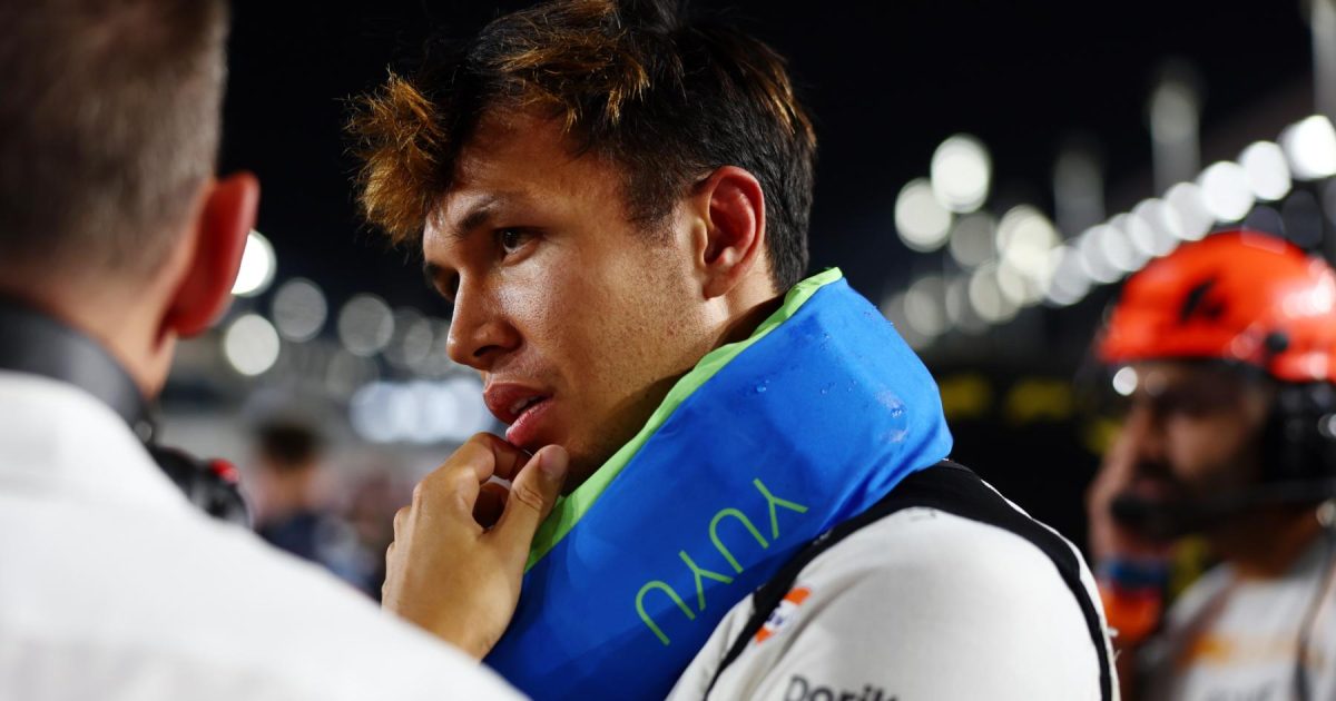 Williams issue Albon condition update after intense Qatar race