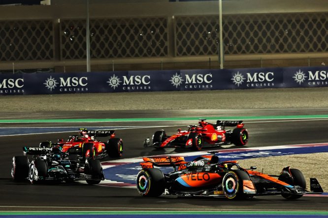 Piastri wins first F1 race in Qatar sprint as Verstappen takes title