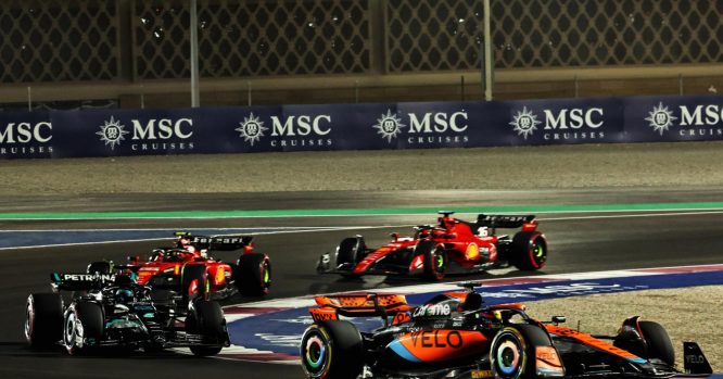 2023 F1 Qatar Grand Prix &#8211; Sprint results