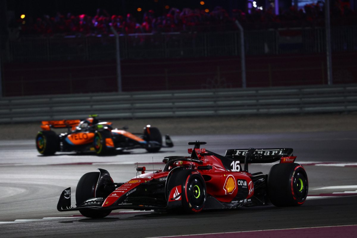 Leclerc buoyed by Ferrari strategy call ahead of Qatar GP