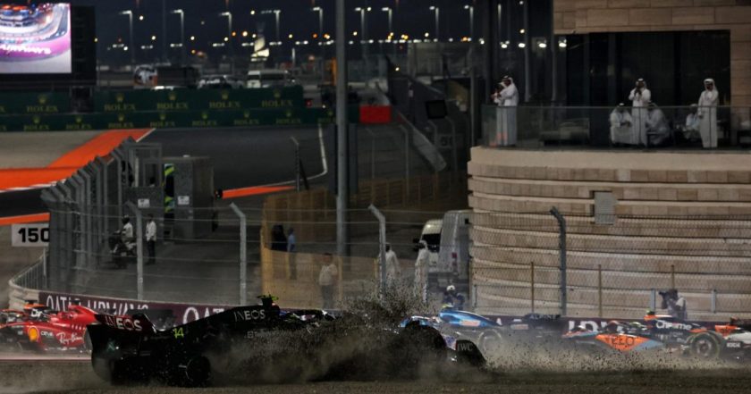 Mercedes responds to Hamilton-Russell Qatar collision