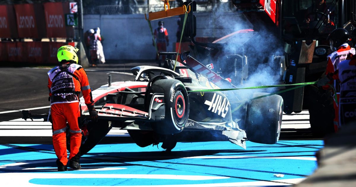 Unveiling the Mechanics: Magnussen reveals the inner workings of a suspension failure in Mexico crash