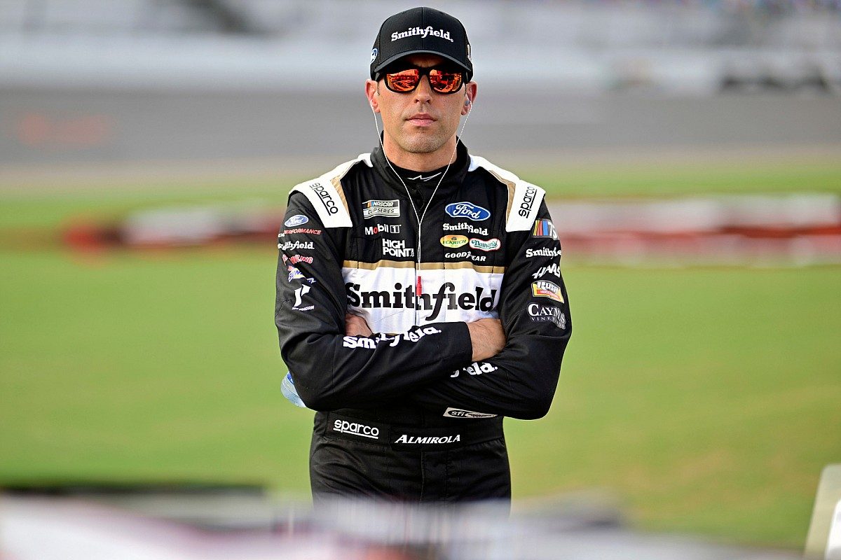 Shattered Yet Rising: Aric Almirola&#8217;s Exit from SHR Leaves Racing World Spellbound