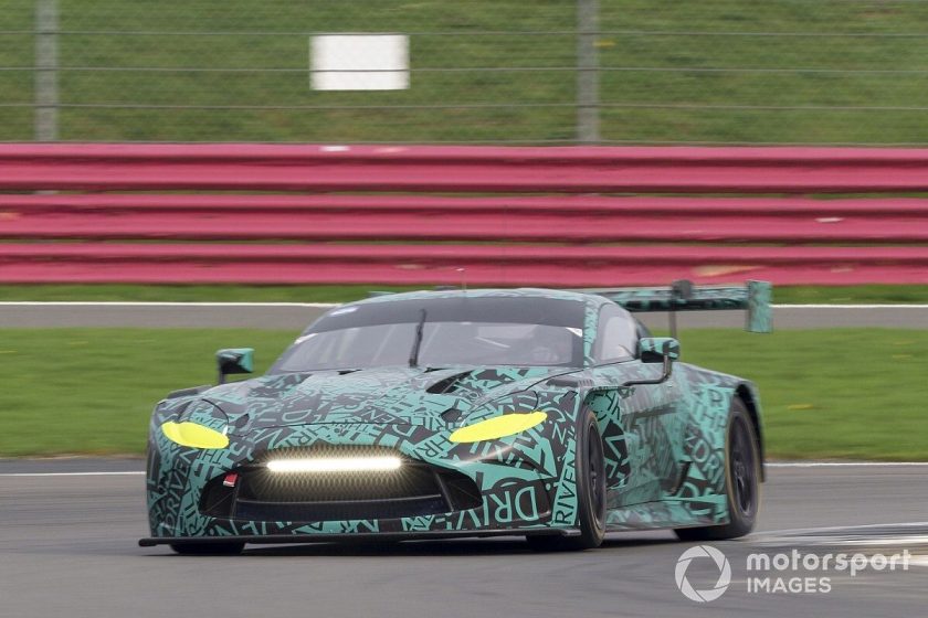New Aston Martin GT3 car breaks cover