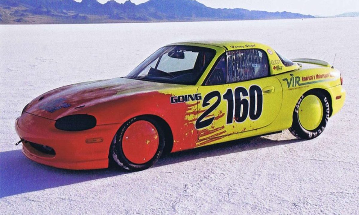 Rare Mazda Miata MX5 Racer &#038; Bonneville Land Speed Record Holder: Auction Supports The Piston Foundation&#8217;s Automotive Preservation Efforts