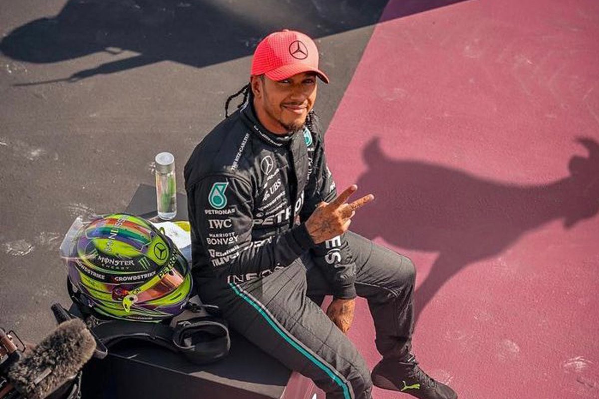 &#8216;Mexican fans know the GOAT&#8217; &#8211; Hamilton hailed after record-breaking finish