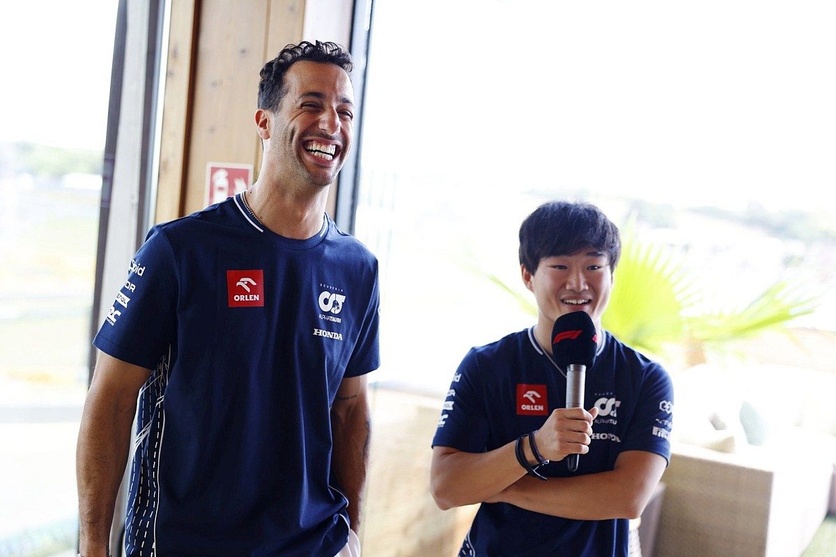 Tsunoda and Ricciardo team up to master the art of emotional control on the track