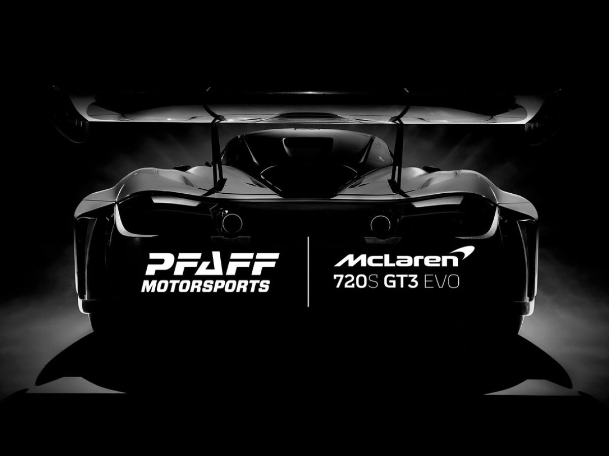 Pfaff Motorsports and McLaren team up for 2024 IMSA assault