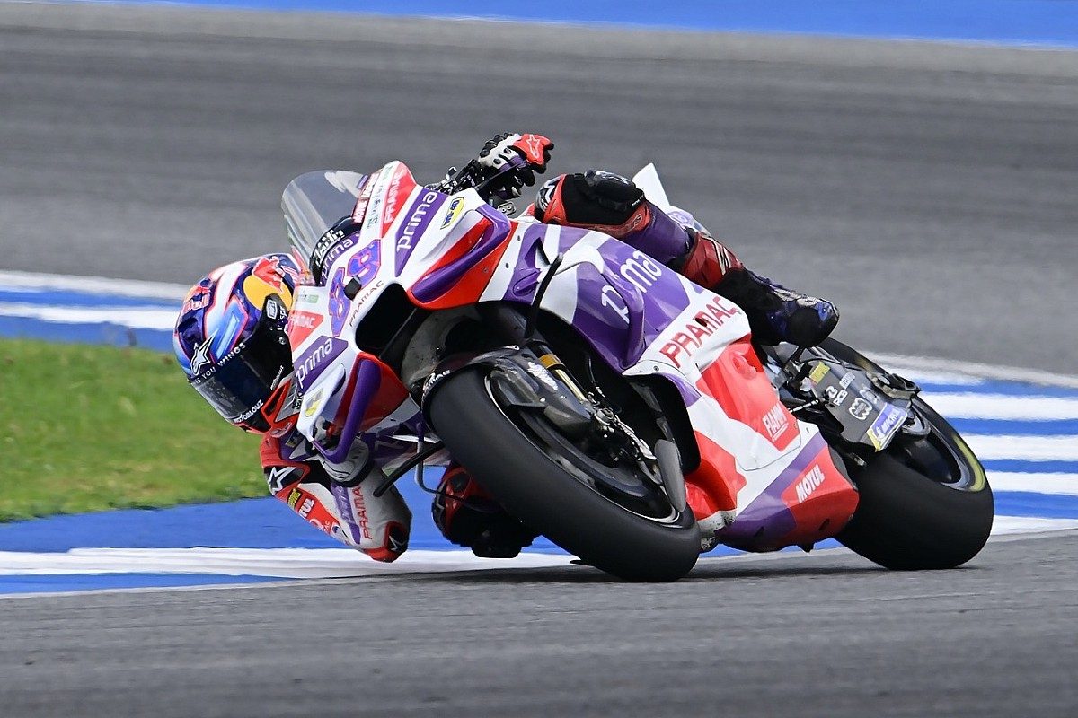 Martin Bounces Back: Dominates MotoGP Thailand GP Practice Despite Dramatic Crash