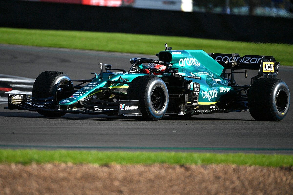 Browning shines on the prestigious Silverstone track during Aston Martin F1 test
