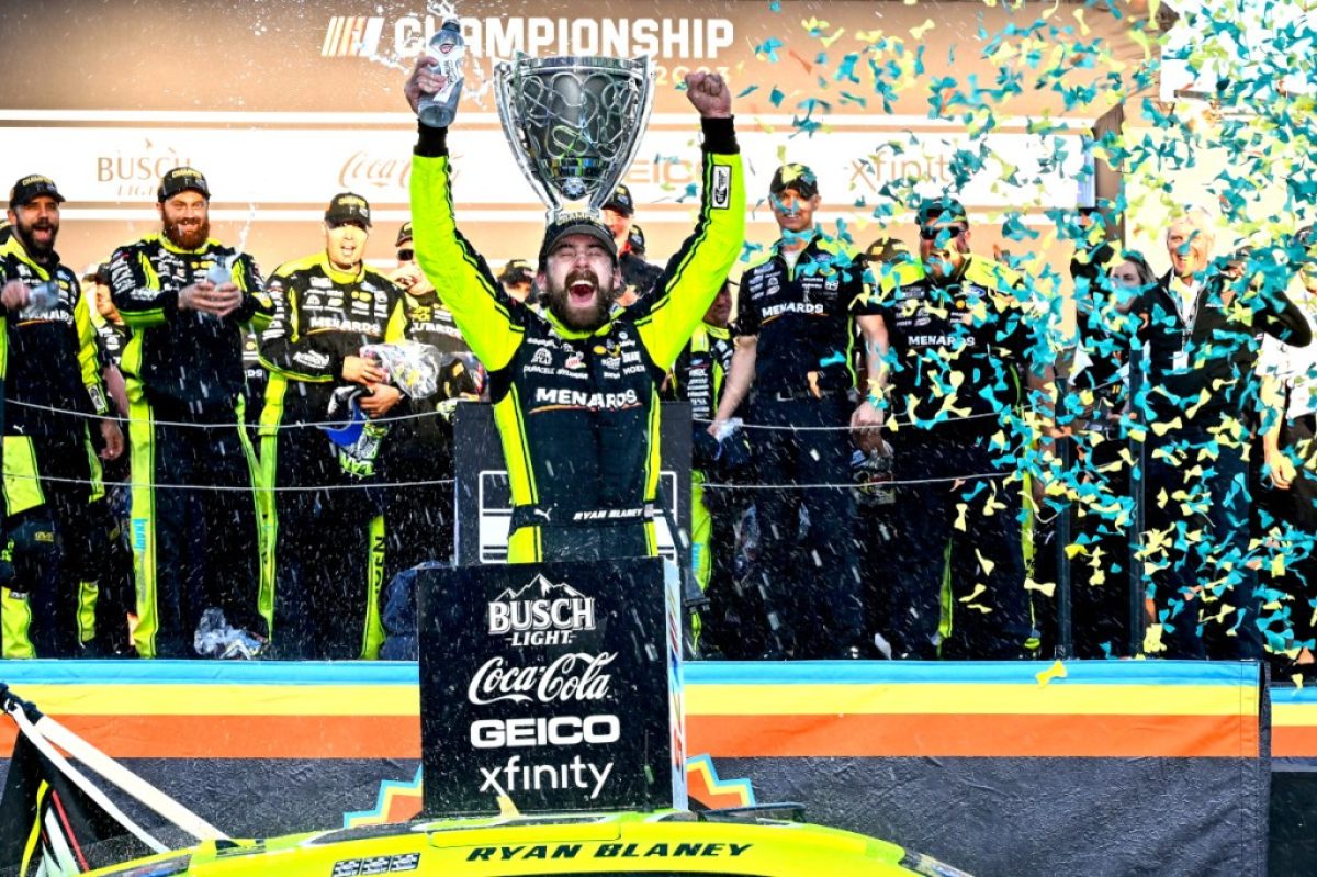 Unstoppable Blaney Claims Coveted Cup Series Crown, Chastain Triumphs in Phoenix!