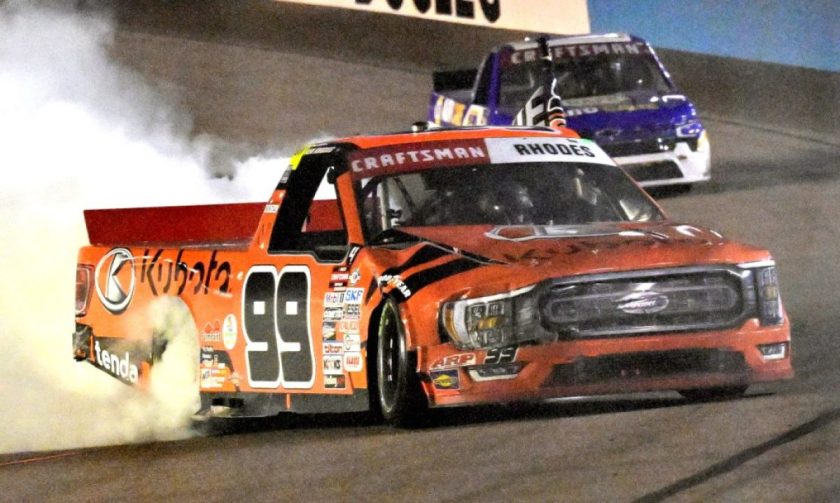 Rhodes Triumphs Over Enfinger in a Thrilling Battle for Truck Series Championship, as Eckes Claims Victory at Phoenix