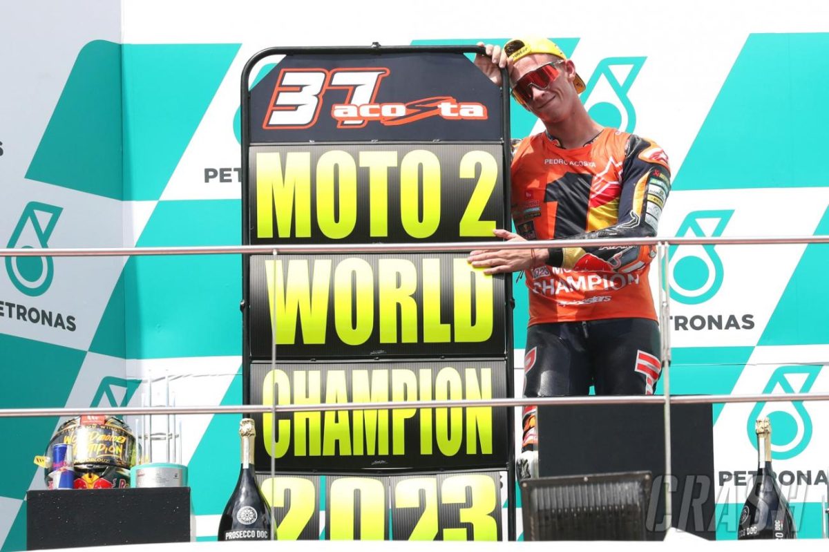 Racing Victors: Young Sensations Aldeguer Dominates Moto2, Acosta Crowned Champion