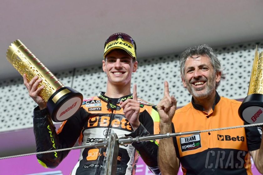 Young phenom Aldeguer reigns supreme with third consecutive victory in Qatar Moto2