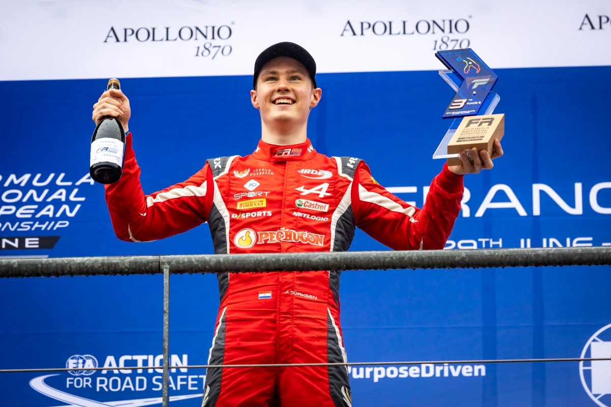 Duerksen Moves up the Racing Ranks: Set to Showcase Skills in F2 with PHM Racing in 2024
