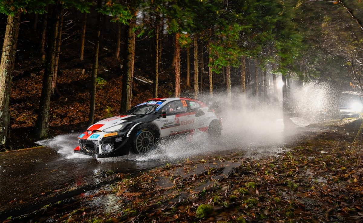 Evans Emerges Triumphantly in Rain-Soaked WRC Rally Japan: A Day Filled with Drama and Dominance