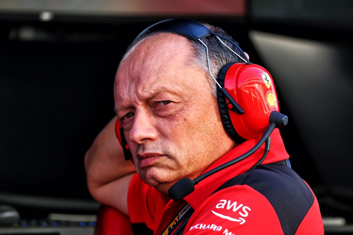 Fred Vasseur bemoans ‘unacceptable’ damage to Carlos Sainz’s Ferrari in FP1 in Las Vegas