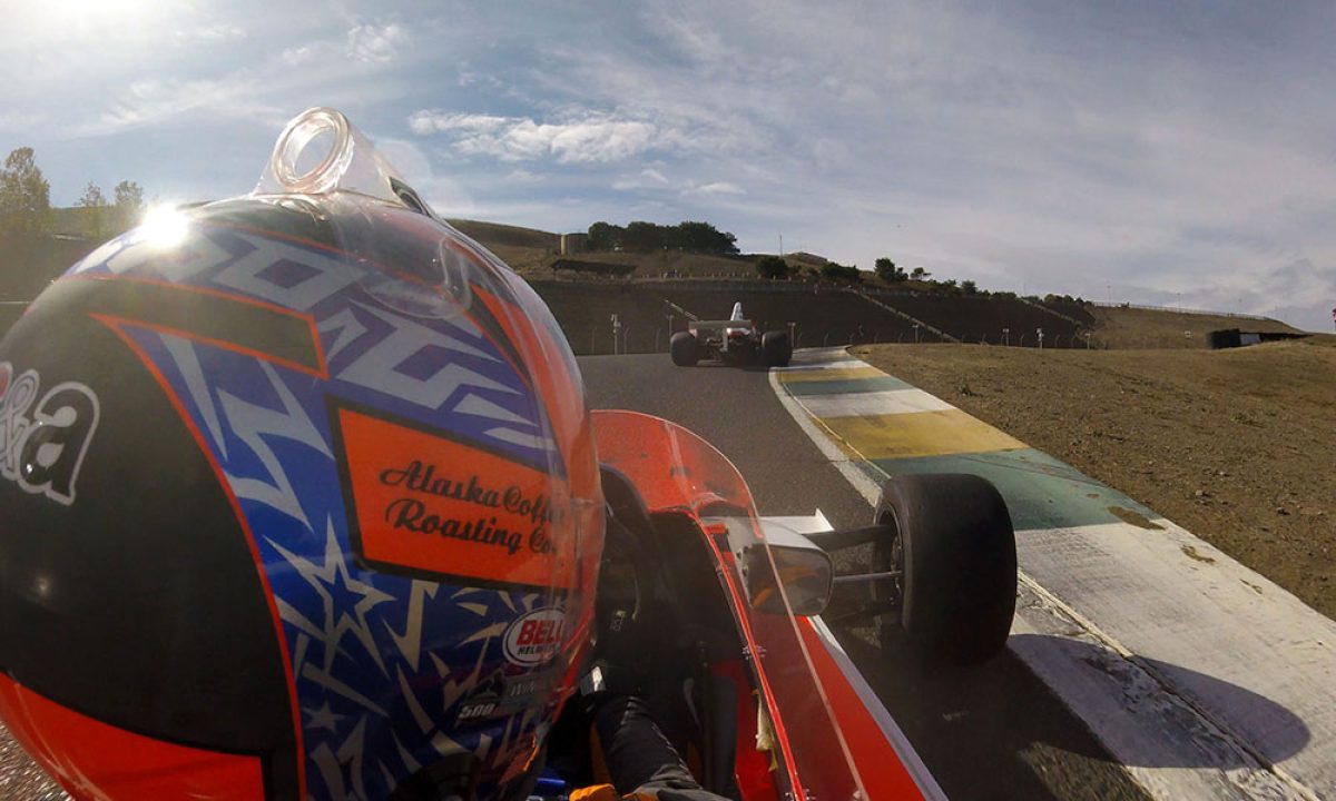 Experience the Thrill of Speed: A Journey with Rossi in Hunt&#8217;s Legendary McLaren M26 at Sonoma