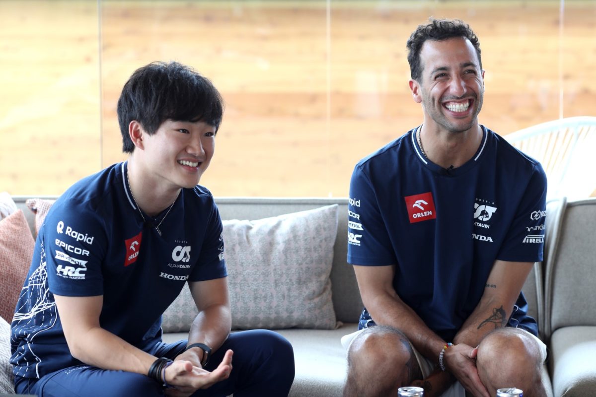 Tsunoda details why Ricciardo more linked with Red Bull F1 seat