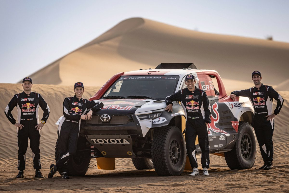Toyota Gazoo Racing announces five-car Dakar 2024 line-up