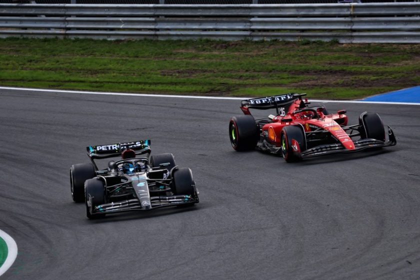 Battle for Supremacy: Ferrari vs Mercedes Collection at Abu Dhabi Grand Prix