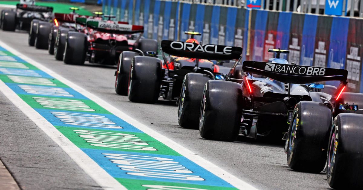 Starting grid for 2023 F1 Brazilian Grand Prix Sprint