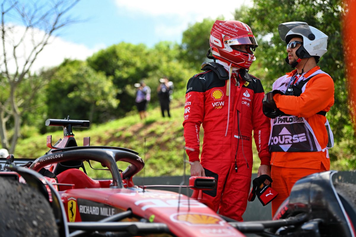 Unraveling the Mystery: Leclerc&#8217;s Account Exposes the Root Cause of the Brazil GP Formation Lap Shunt