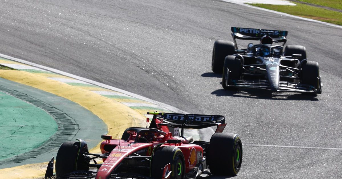 Sainz piles pressure on Mercedes over Ferrari fight