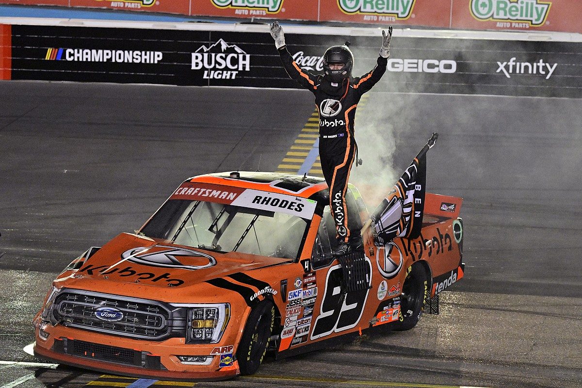 With two NASCAR Truck titles, Ben Rhodes &quot;ready to win more&quot;