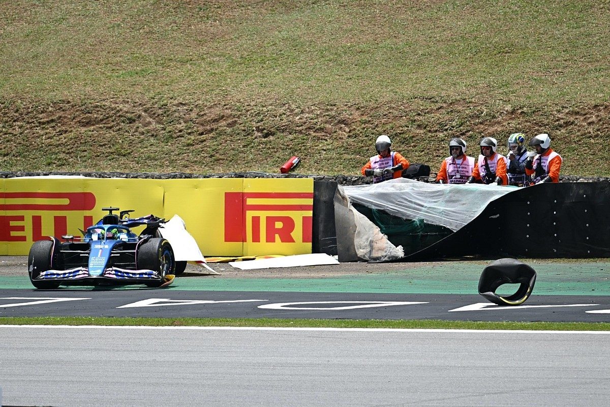 Alonso&#8217;s Heart-Stopping Brush with Chaos: A Terrifying Ocon F1 Crash
