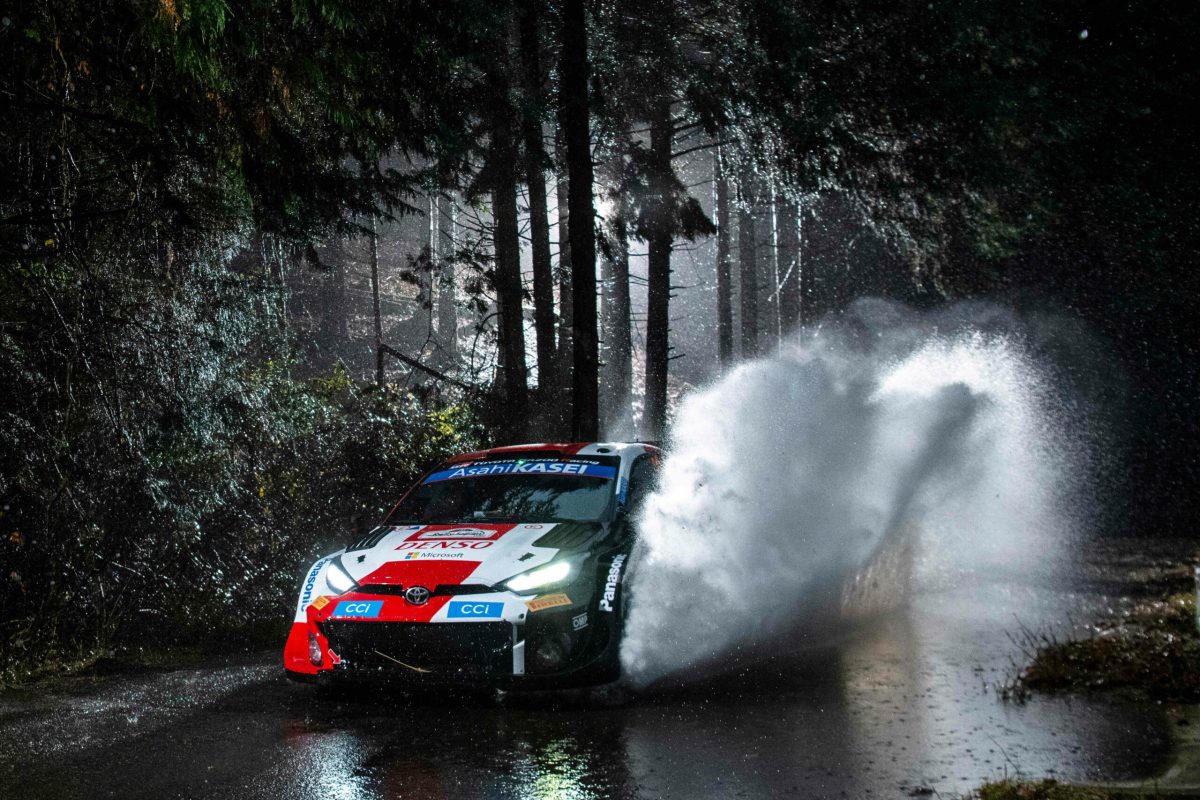 Evans shines amidst Japan&#8217;s challenging weather, dominating the Rally1 field