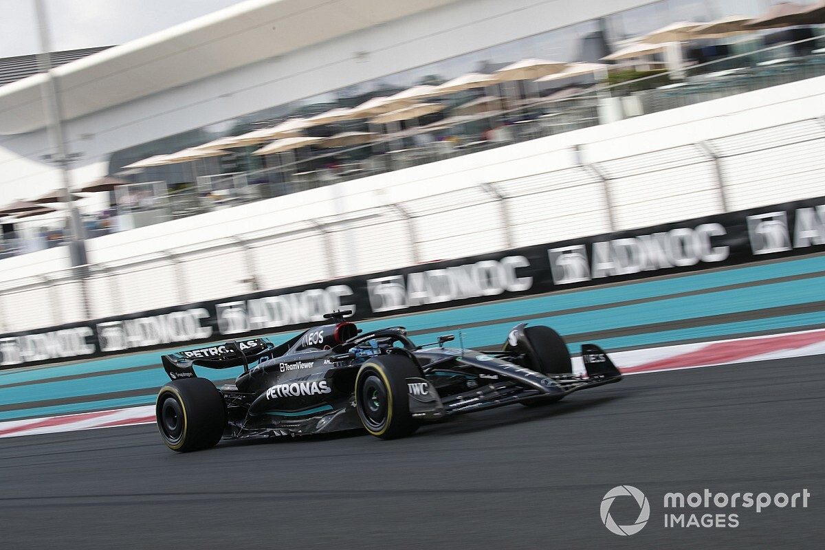 Young Guns Ignite the Track: Russell Reigns Supreme in F1 Abu Dhabi GP First Practice featuring a Phenomenal Generation of Rookies