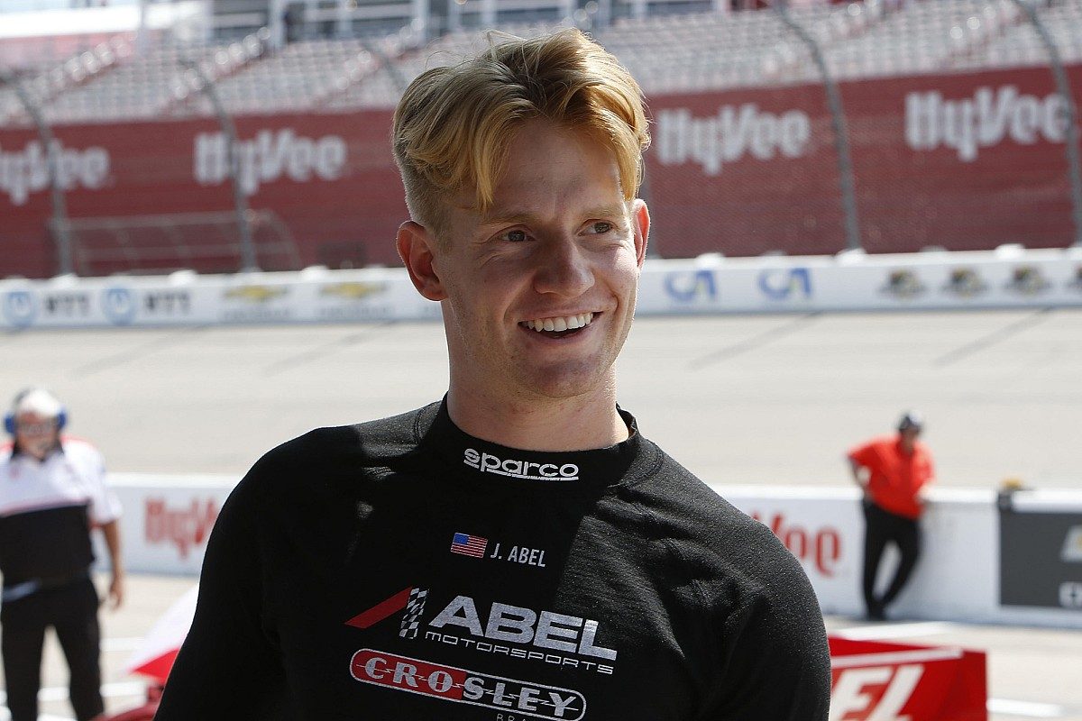 Racing prodigy Jacob Abel reunites with his family's racing team for an